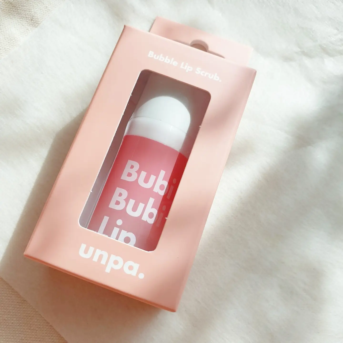 선택된 언니의파우치 리뷰 이미지 - [언파 부비부비 버블 립 스크럽 (10ml)]