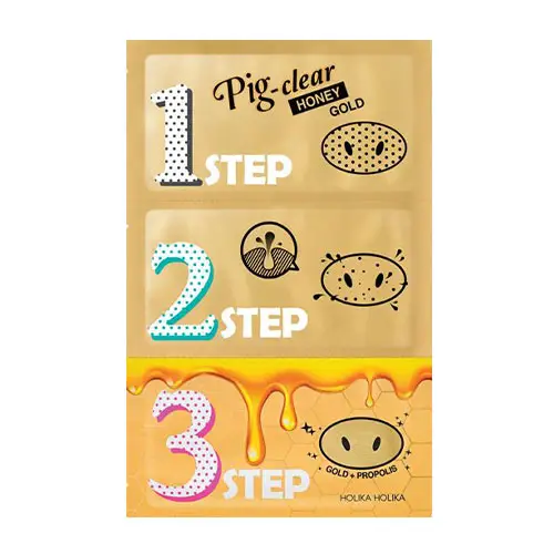 피그 클리어 블랙헤드 3스텝 키트 허니골드