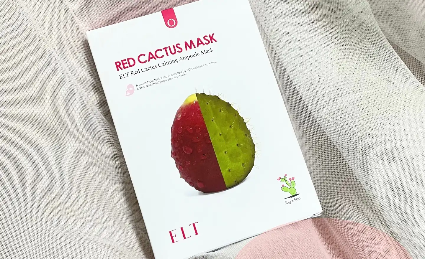 레드 캑터스 카밍 앰플 마스크