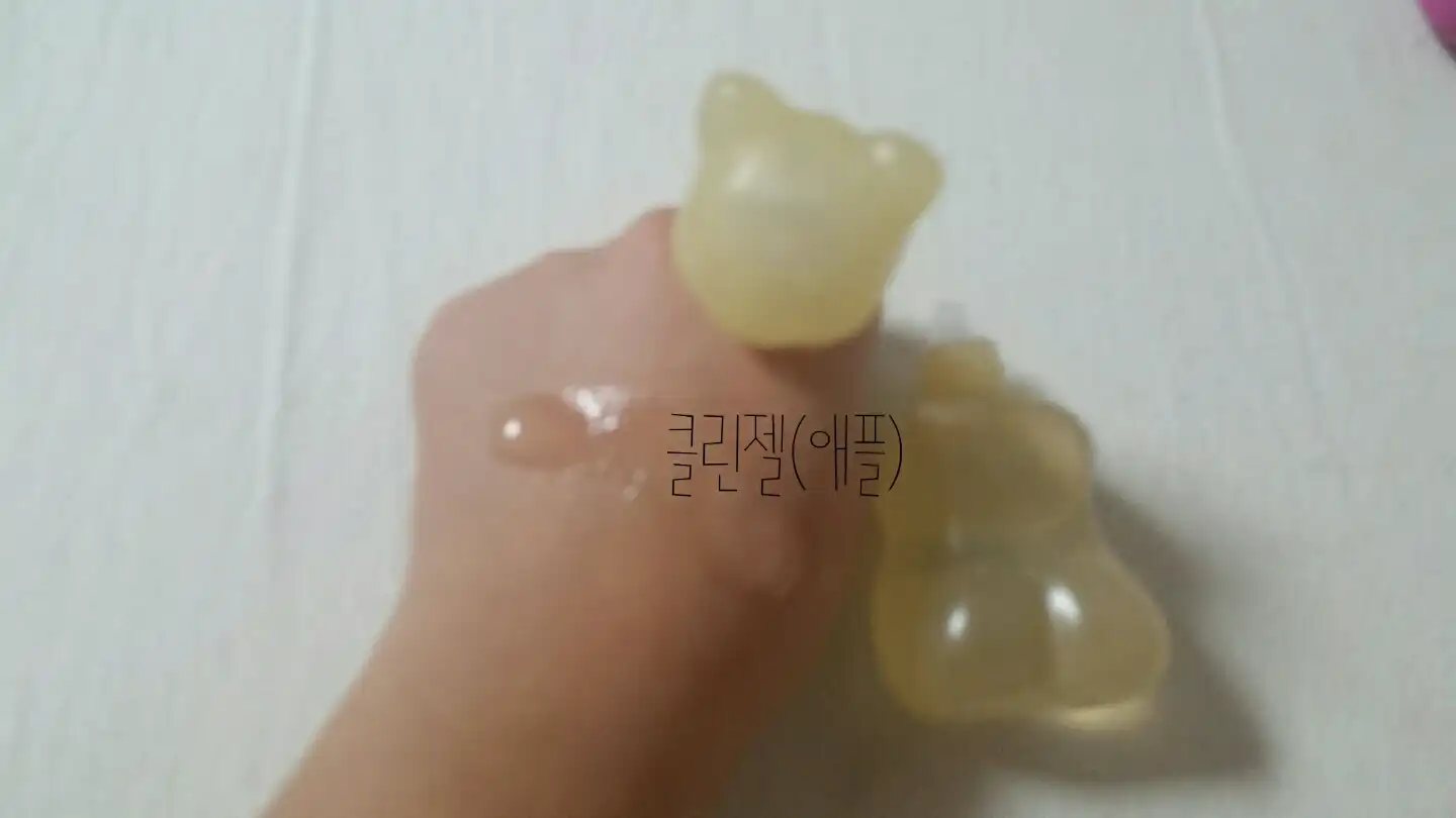 언니의파우치 리뷰 이미지 6 - [구미베어젤리 핸드젤 [키위]]