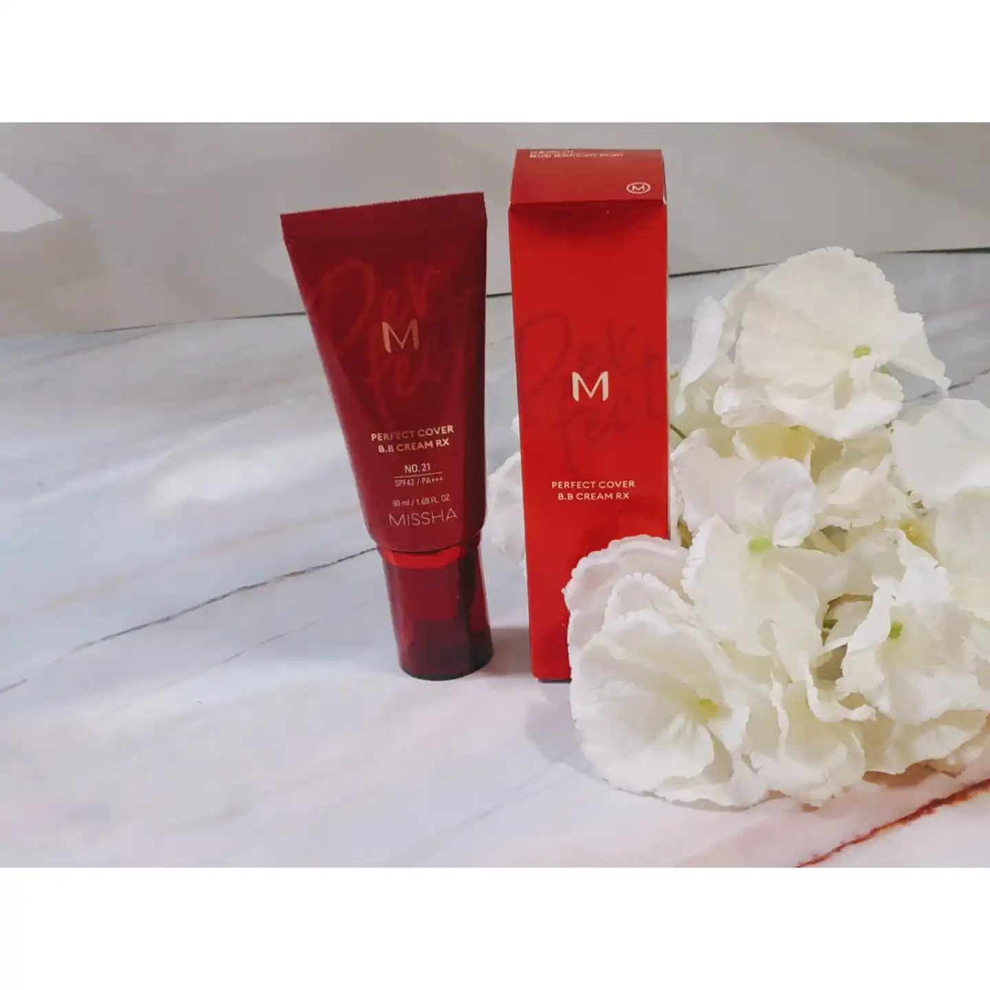 M 퍼펙트 커버 비비 크림 RX [21호]