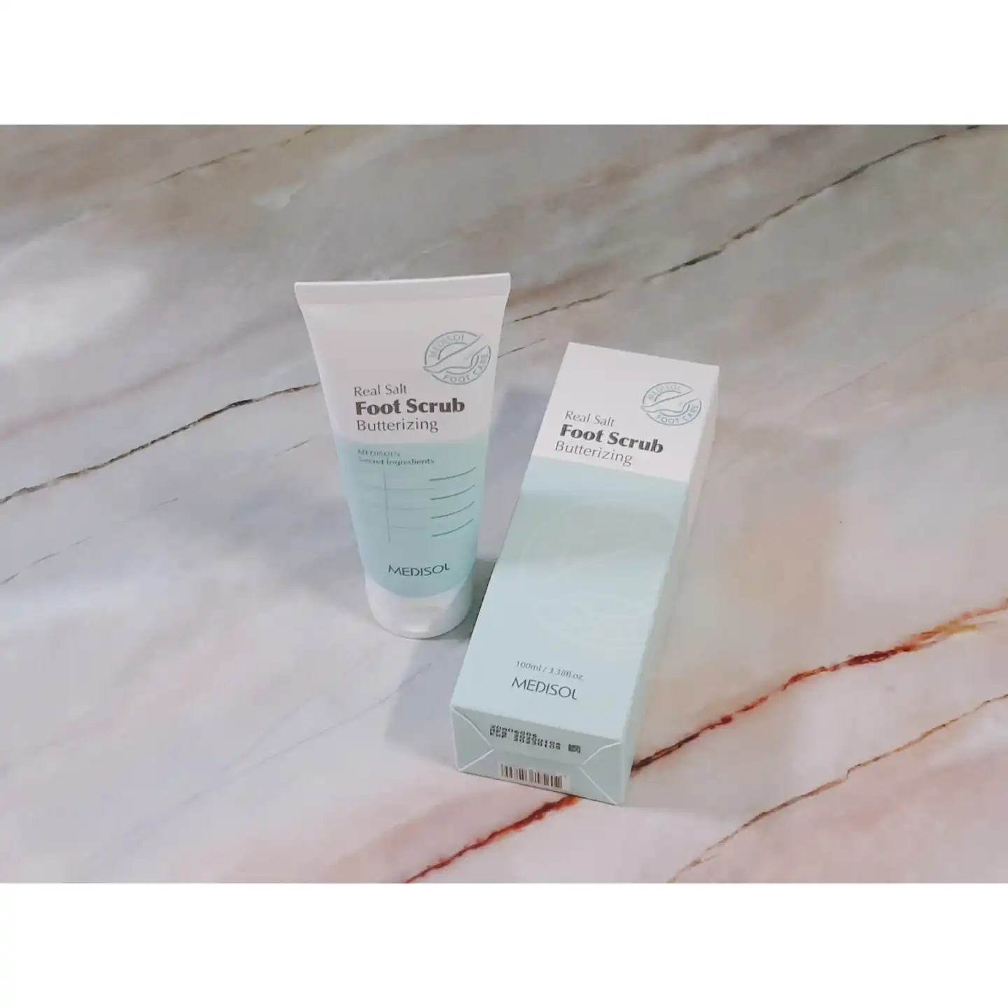 메디솔 리얼 솔트 풋스크럽 버터라이징