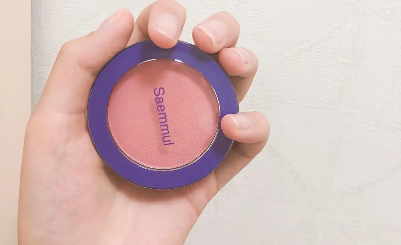 샘물 싱글 블러셔 [PK04 로즈 리본]