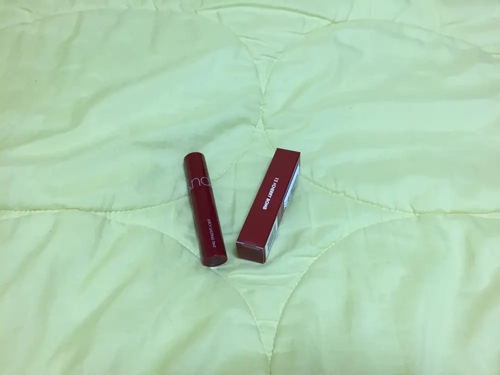 선택된 언니의파우치 리뷰 이미지 - [쥬시래스팅 틴트 [12 체리밤]]