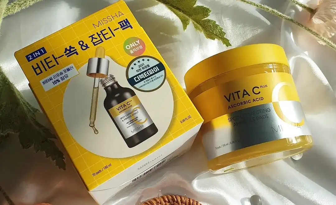 비타씨플러스 잡티씨 앰플 패드