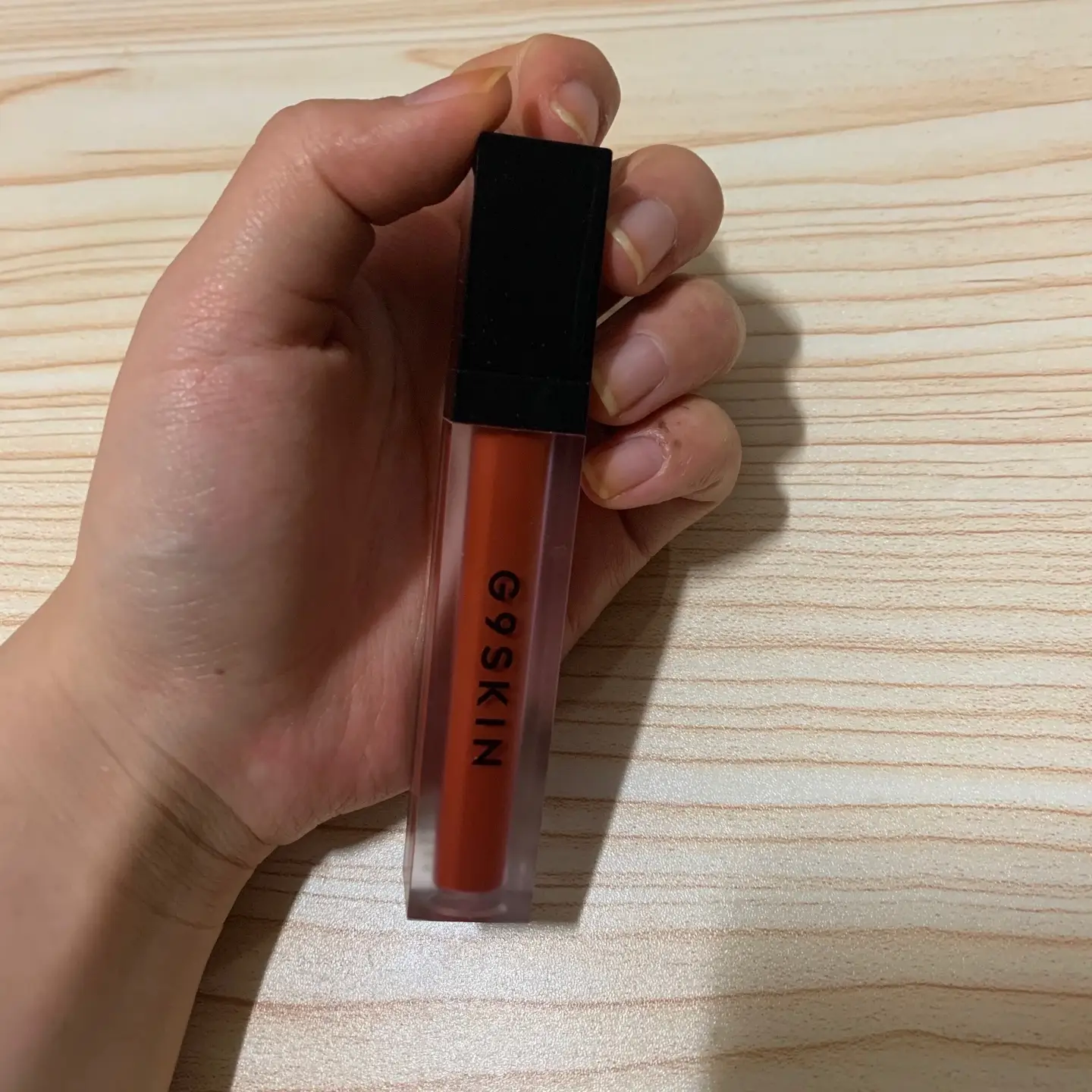 선택된 언니의파우치 리뷰 이미지 - [퍼스트 립 매트 [07 브릭 레드]]