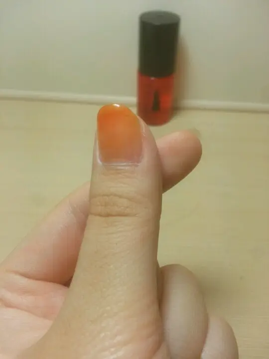 선택된 언니의파우치 리뷰 이미지 - [딜라이트 토니틴트 네일 [03 오렌지차차]]