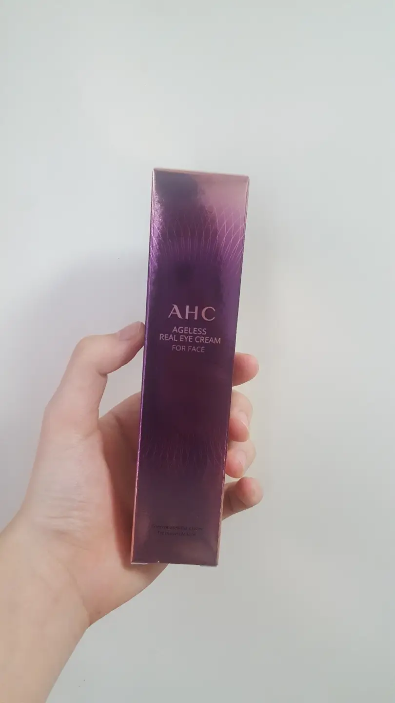 선택된 언니의파우치 리뷰 이미지 - [AHC 에이지리스 리얼 아이크림 포페이스]