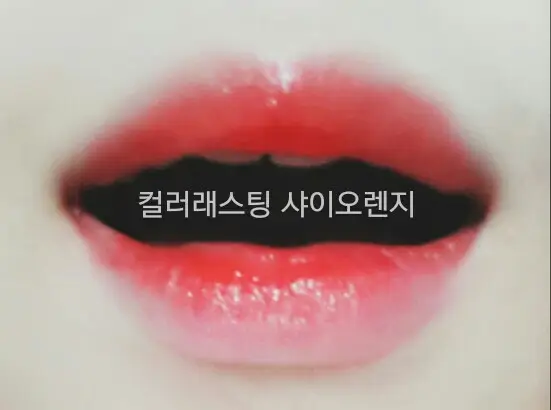선택된 언니의파우치 리뷰 이미지 - [컬러 래스팅 틴트 08호 샤이오렌지]