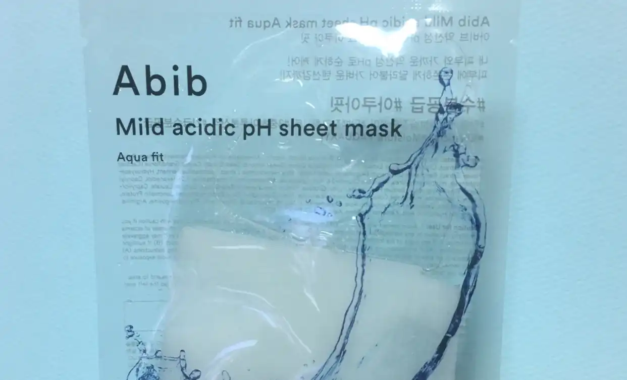 언니의파우치 리뷰 이미지 - [ 약산성 pH 시트 마스크 아쿠아 핏]
