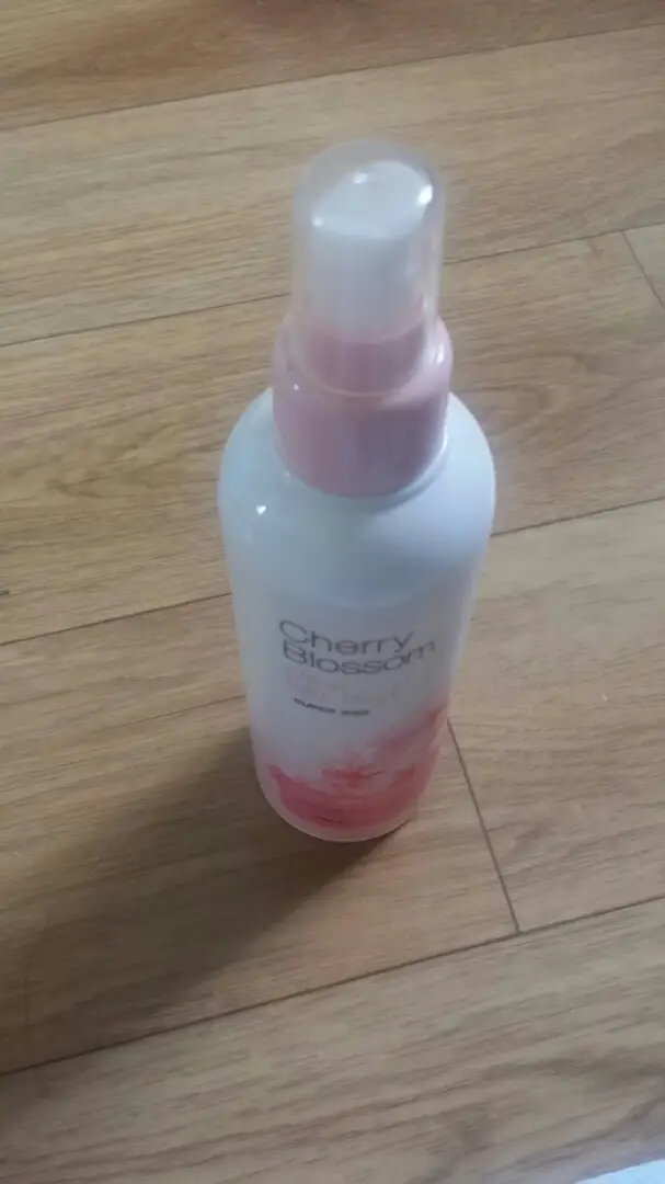 선택된 언니의파우치 리뷰 이미지 - [체리 블라썸 클리어 헤어미스트]