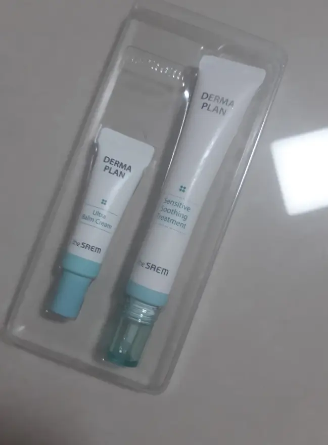 선택된 언니의파우치 리뷰 이미지 - [더마 플랜 센서티브 수딩 트리트먼트]