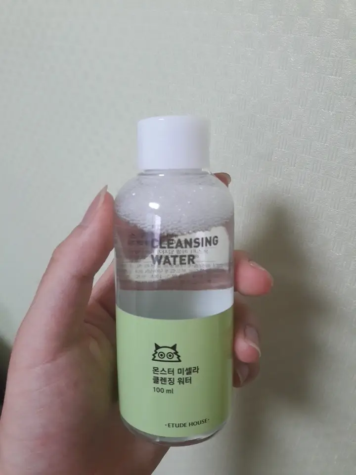 선택된 언니의파우치 리뷰 이미지 - [몬스터 미셀라 클렌징 워터]