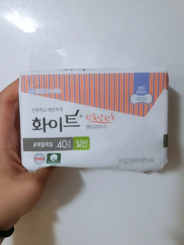 선택된 언니의파우치 리뷰 이미지 - [한듯안한듯 팬티라이너]