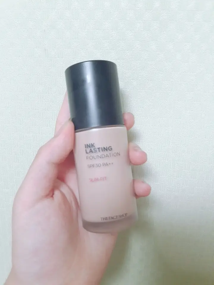 선택된 언니의파우치 리뷰 이미지 - [잉크래스팅 파운데이션 슬림핏 [V203 내추럴 베이지]]