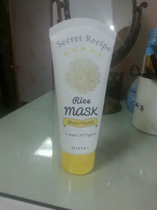 시크릿 레시피 환한 쌀뜨물 마스크