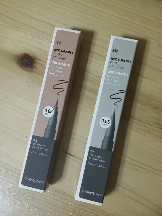 선택된 언니의파우치 리뷰 이미지 - [잉크그라피 브러쉬펜 라이너 [02브라운]]