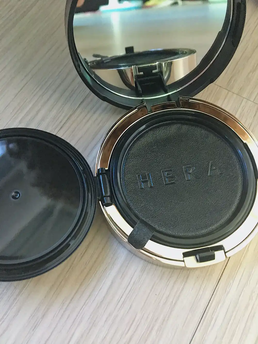 언니의파우치 리뷰 이미지 5 - [블랙쿠션 [21N1 바닐라] ]