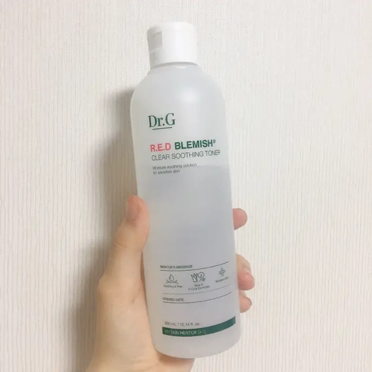 선택된 언니의파우치 리뷰 이미지 - [레드 블레미쉬 수딩 토너]