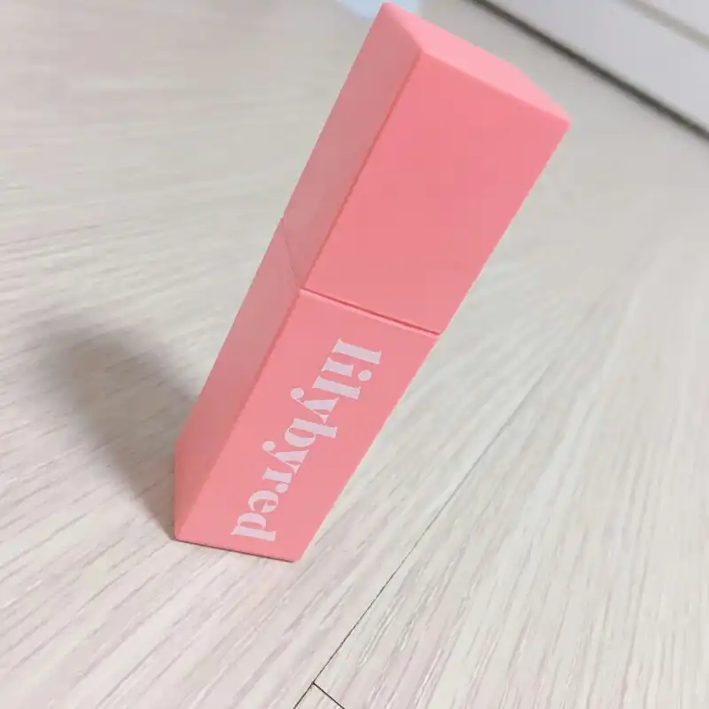 선택된 언니의파우치 리뷰 이미지 - [앙큼 라이어 코팅 틴트 [01 수줍은복숭아인척]]