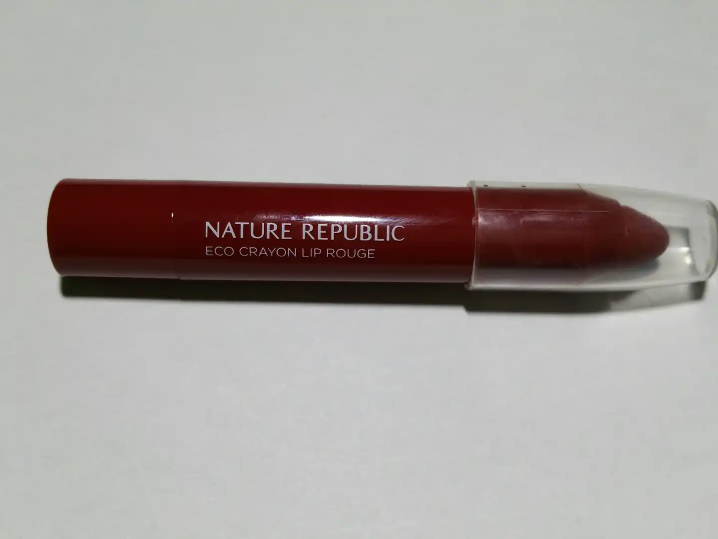 보테니컬 에코 크레용 립루즈 5호 버건디 레드