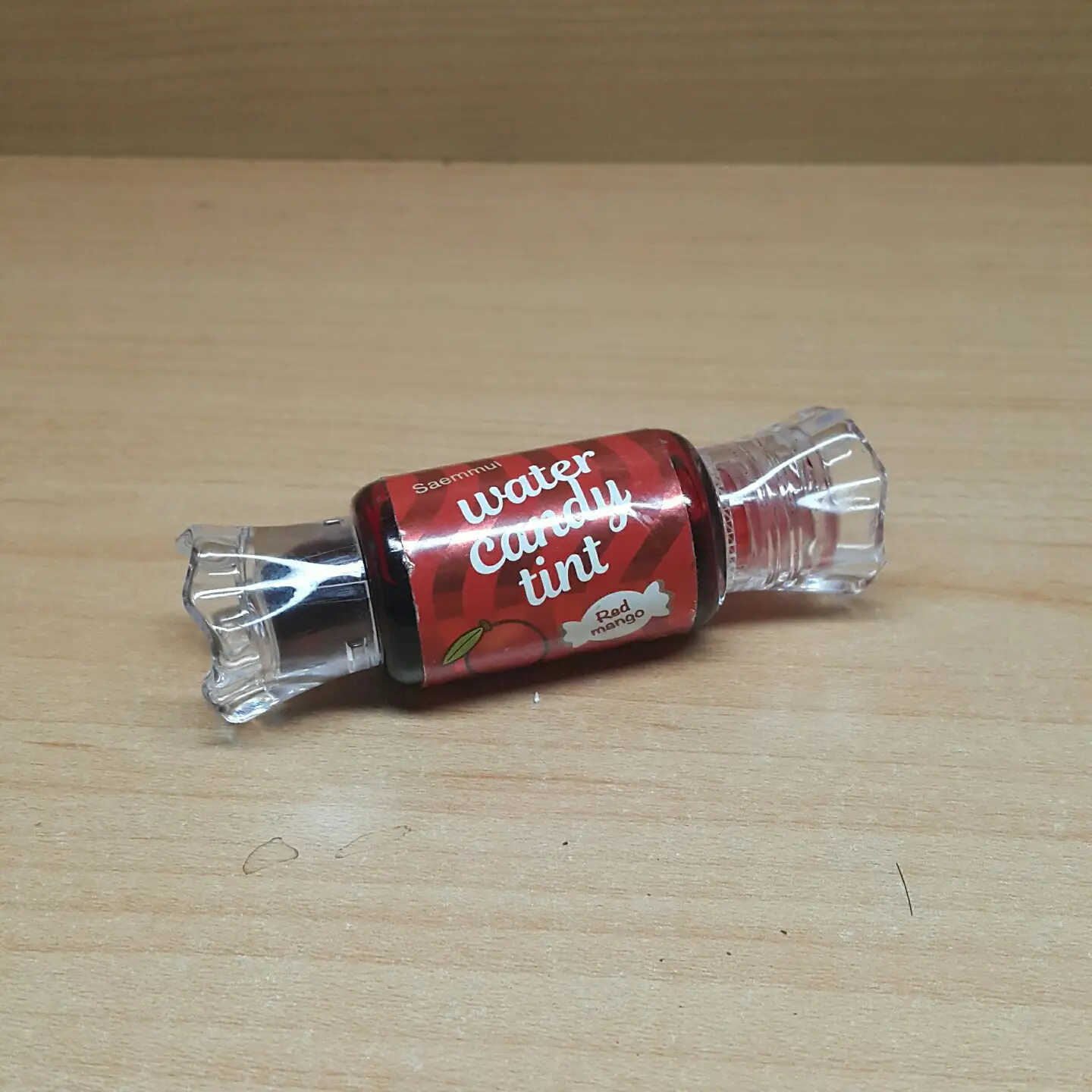 선택된 언니의파우치 리뷰 이미지 - [샘물 워터 캔디 틴트 [03 레드망고]]