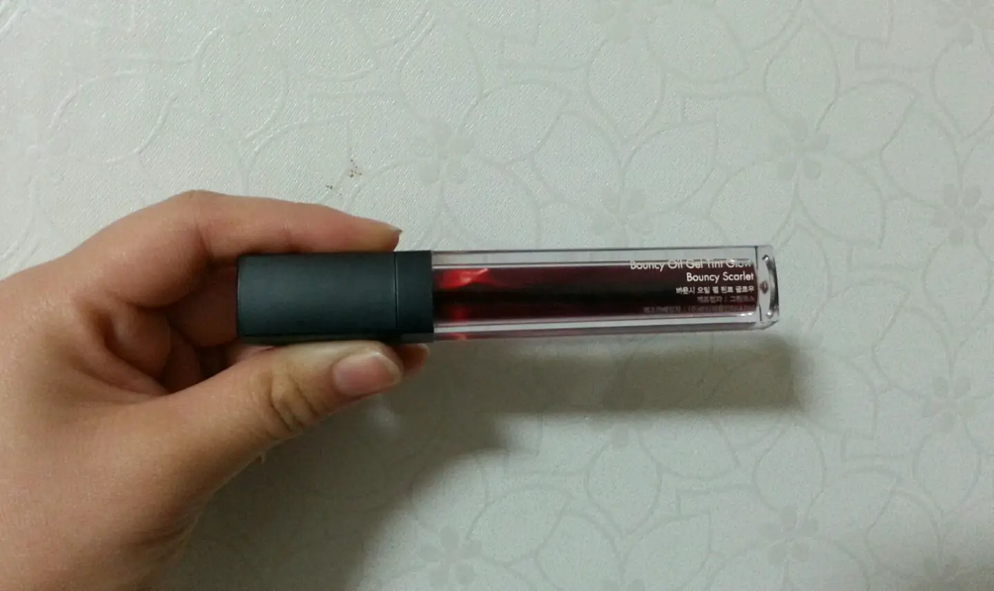 선택된 언니의파우치 리뷰 이미지 - [촉촉 말캉 젤 틴트(바운시 스칼렛)]