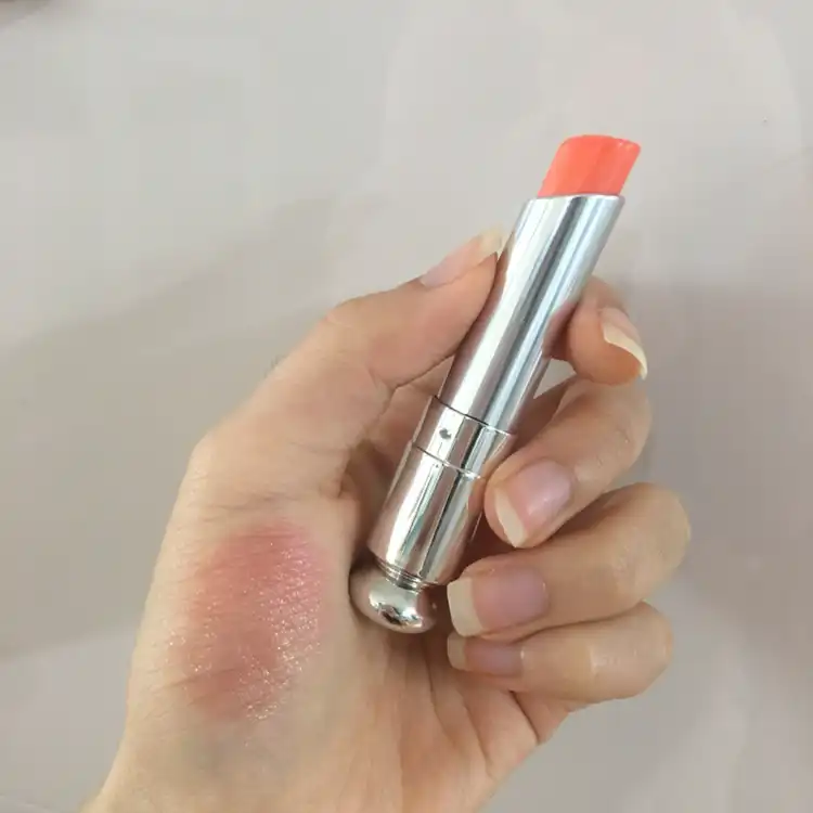 언니의파우치 리뷰 이미지 5 - [디올 어딕트 립 글로우 코랄]