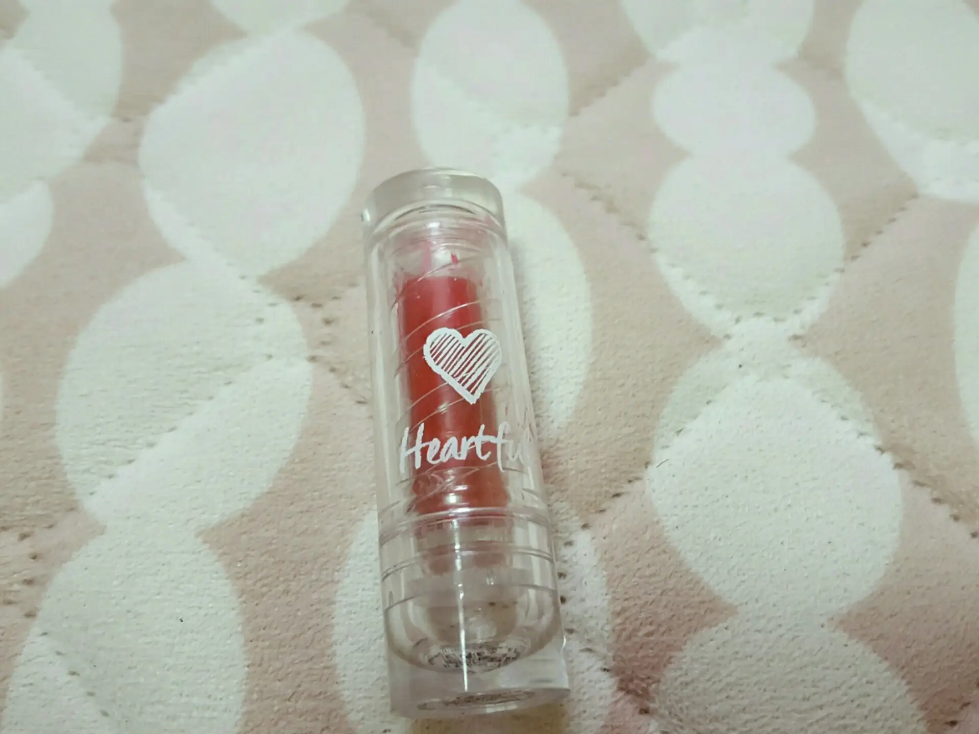 선택된 언니의파우치 리뷰 이미지 - [하트풀 쉬폰 립스틱 [RD02 사과슈]]