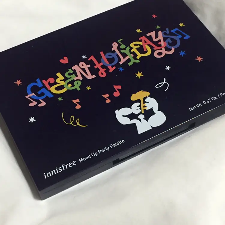 선택된 언니의파우치 리뷰 이미지 - [2019 그린 홀리데이 에디션 무드 업 파티 팔레트]