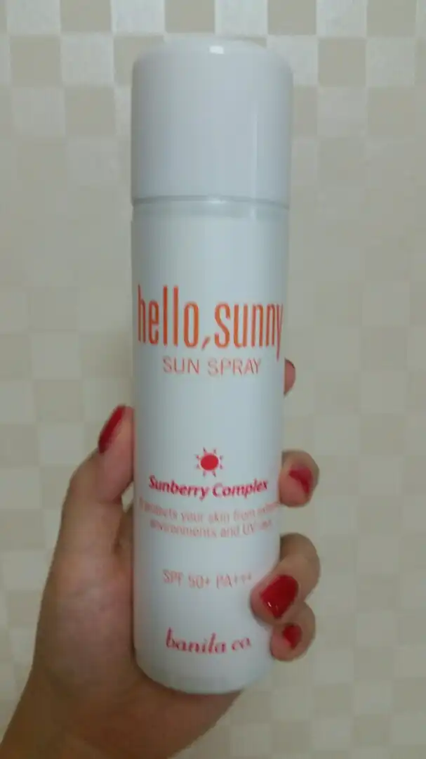 헬로 써니 선 스프레이