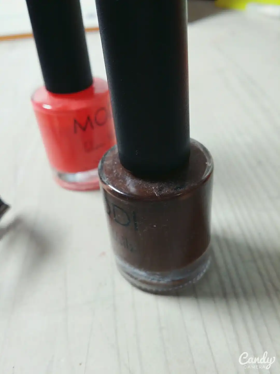 언니의파우치 리뷰 이미지 - [모디 글램 네일즈 162호 핫초코브라운]
