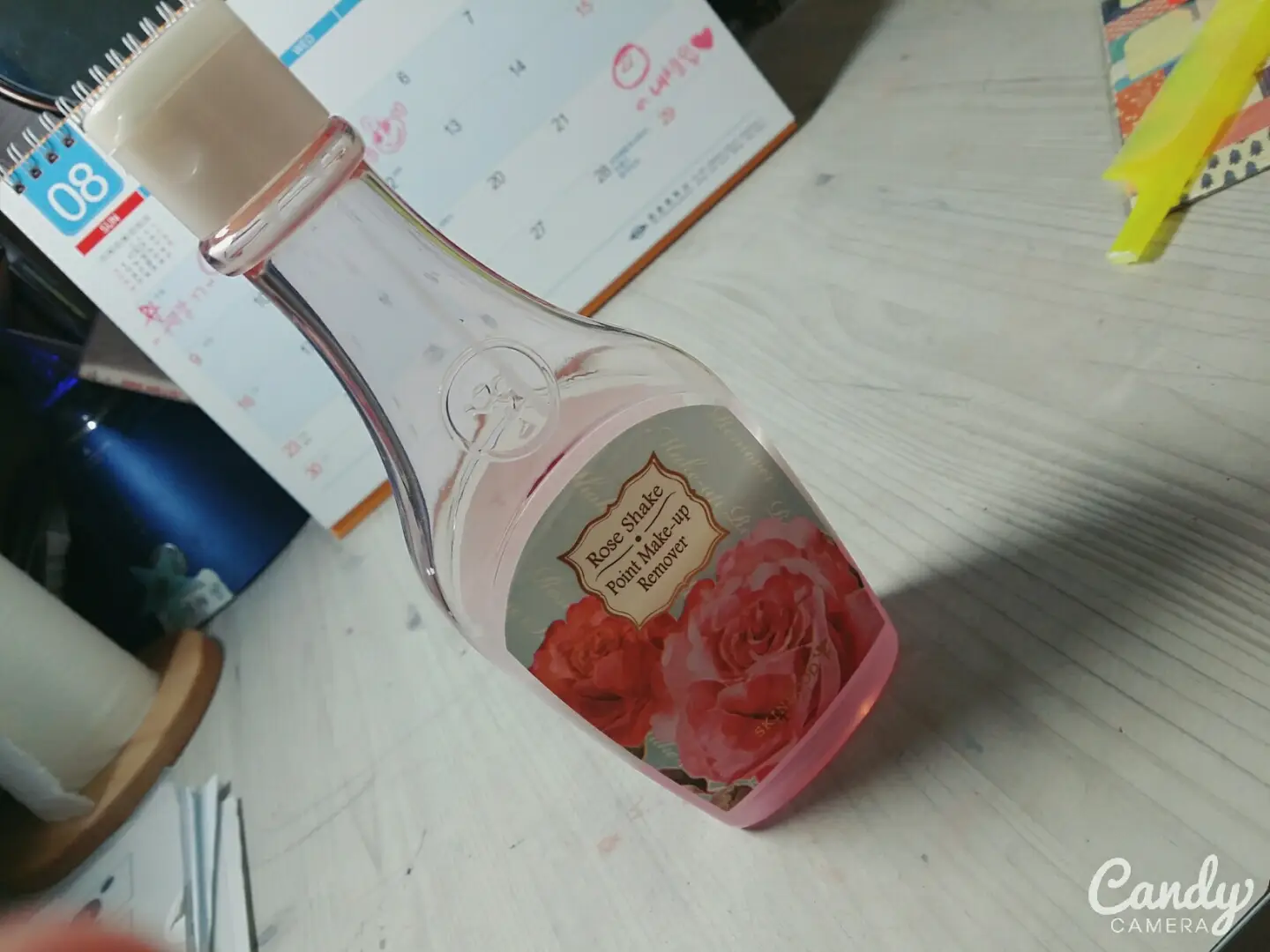 선택된 언니의파우치 리뷰 이미지 - [로즈 쉐이크 포인트 메이크업 리무버]