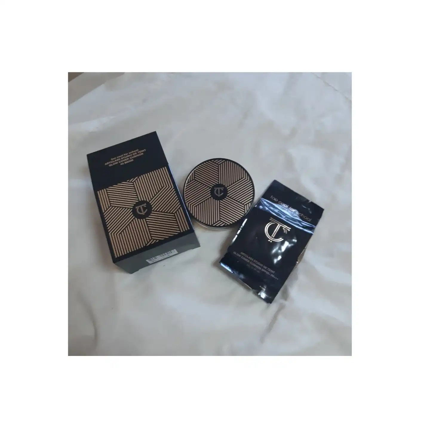 아트클래스 스튜디오 드 땅뜨 글로우 커버쿠션 [3호 베이지]