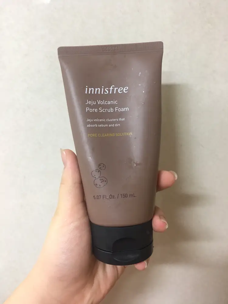 선택된 언니의파우치 리뷰 이미지 - [화산송이 모공 스크럽폼]