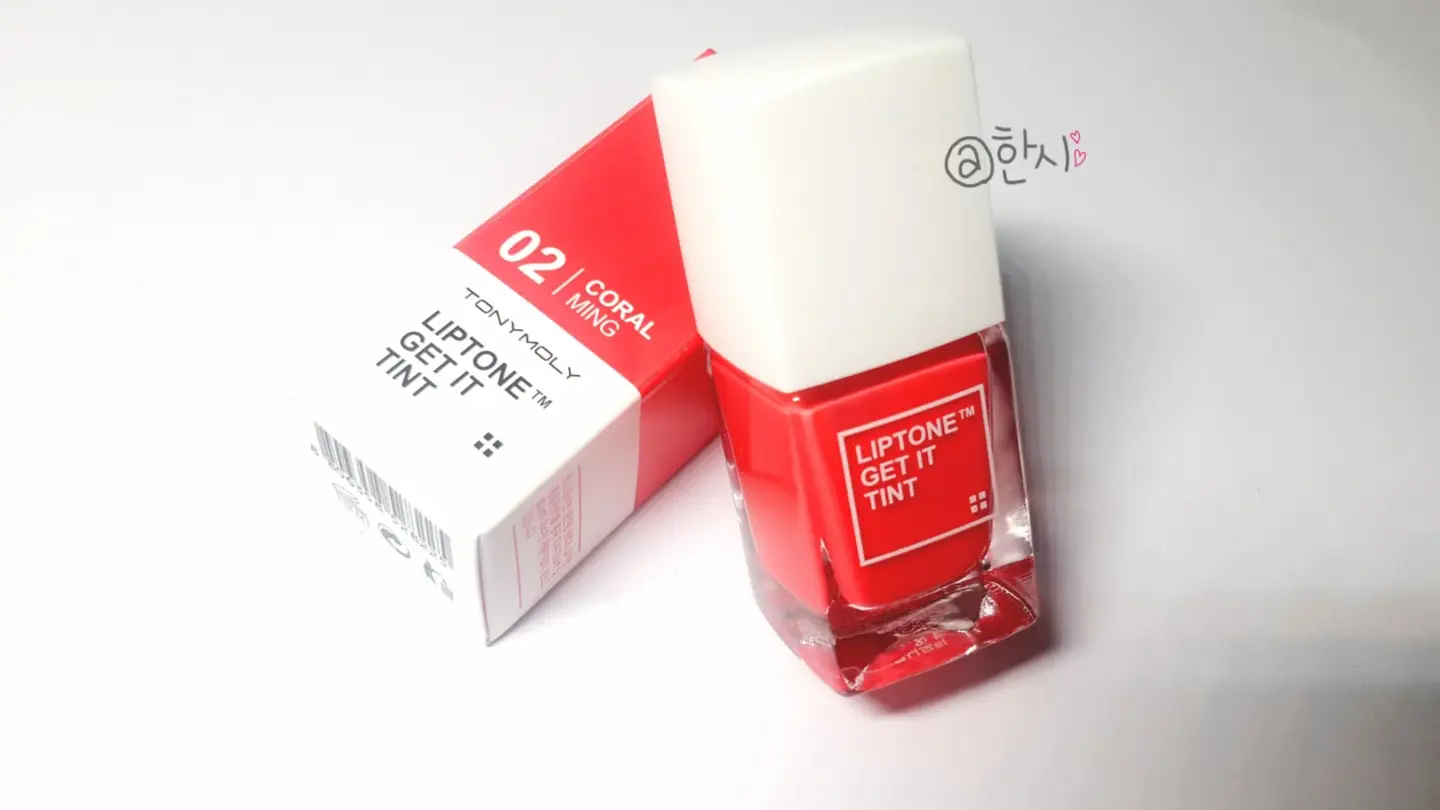 선택된 언니의파우치 리뷰 이미지 - [쿨링미 프루프 립톤 겟잇 틴트 [02 코럴밍]]