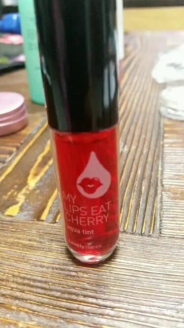 선택된 언니의파우치 리뷰 이미지 - [러블리믹스 아쿠아틴트 01 쥬이시 체리]