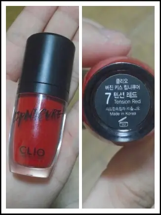 선택된 언니의파우치 리뷰 이미지 - [버진키스 립니큐어 [7호 텐션 레드]]