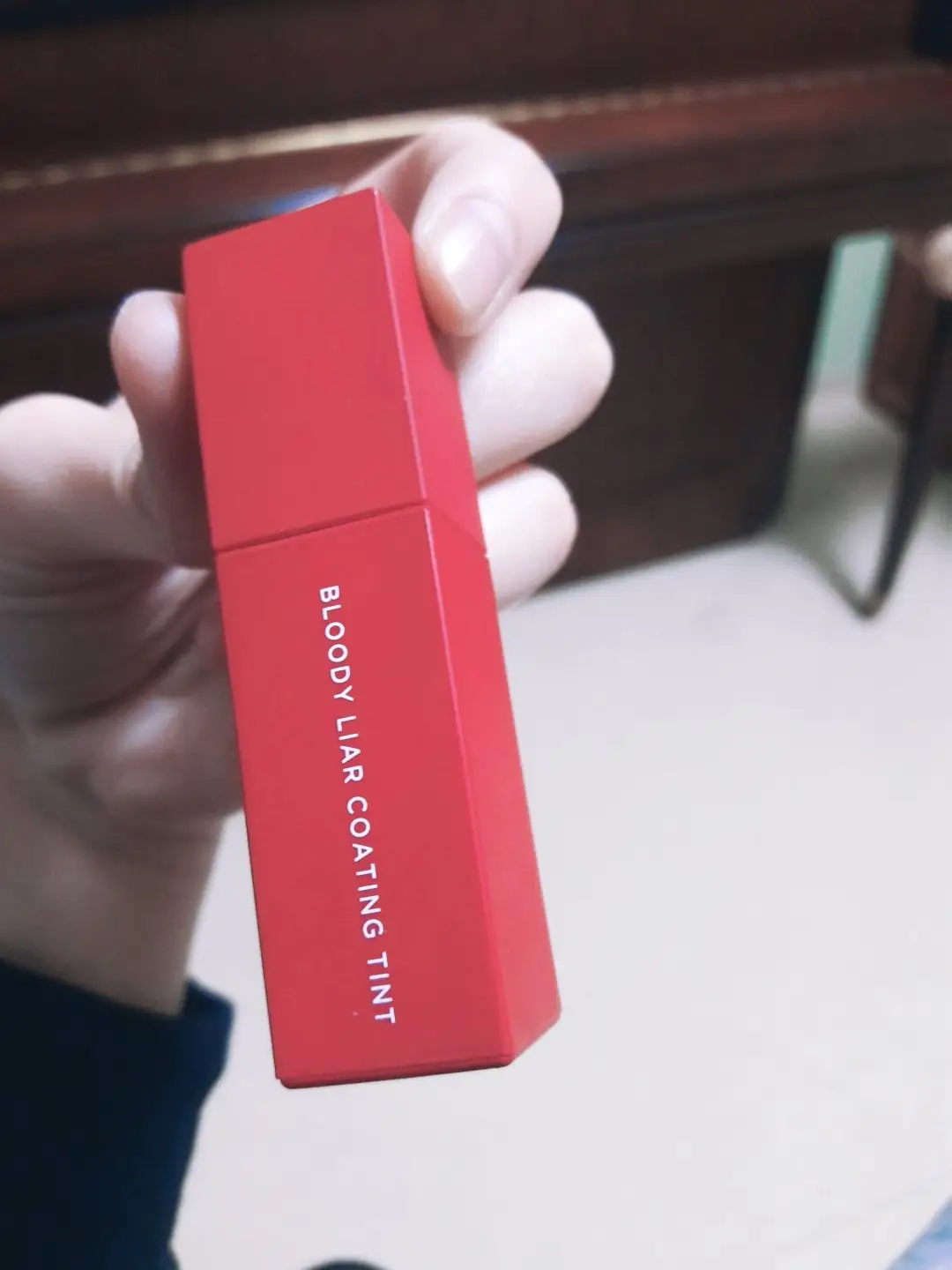 선택된 언니의파우치 리뷰 이미지 - [앙큼 라이어 코팅 틴트 [06 성숙한체리인척]]