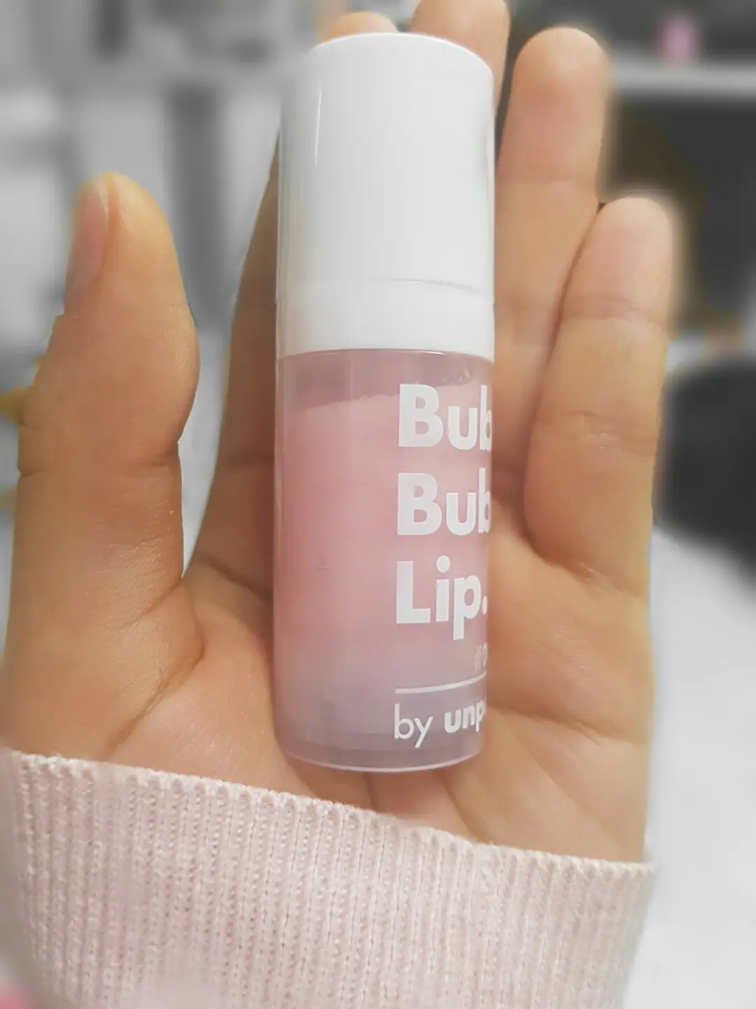 선택된 언니의파우치 리뷰 이미지 - [언파 부비부비 버블 립 스크럽 (10ml)]