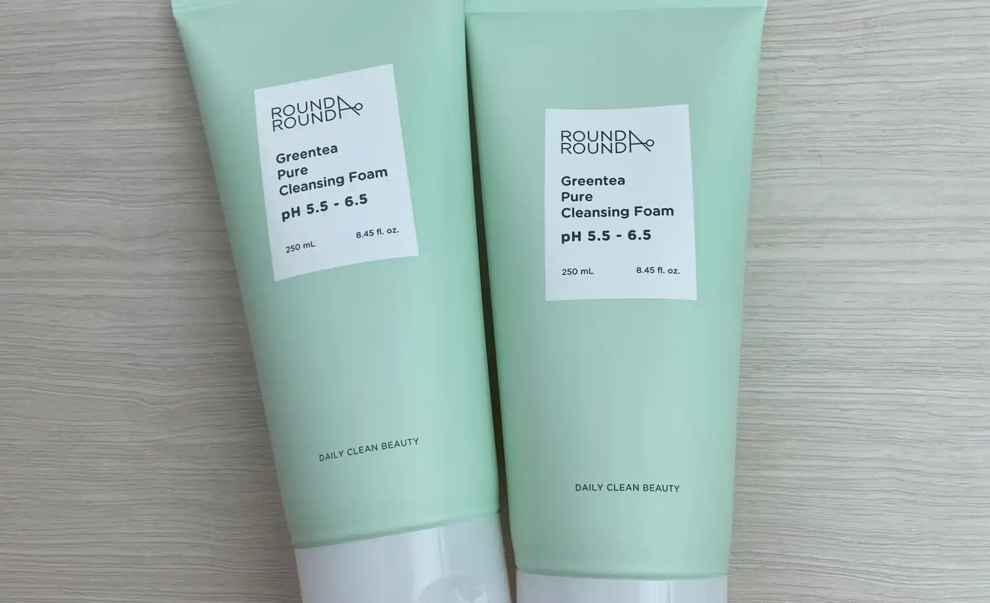 그린티 약산성 클렌징폼