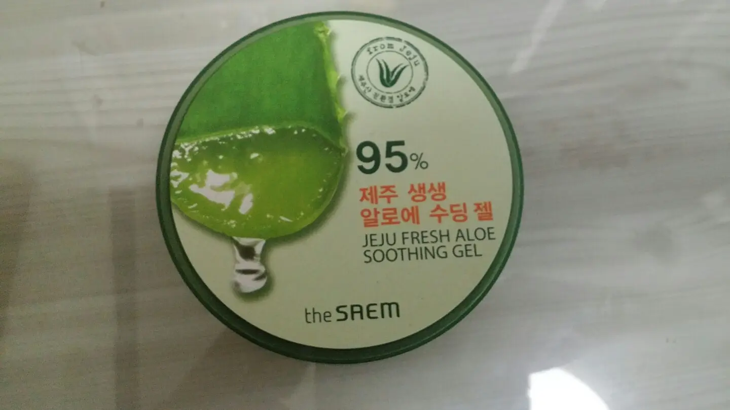선택된 언니의파우치 리뷰 이미지 - [제주 생생 알로에 수딩 젤 95%]