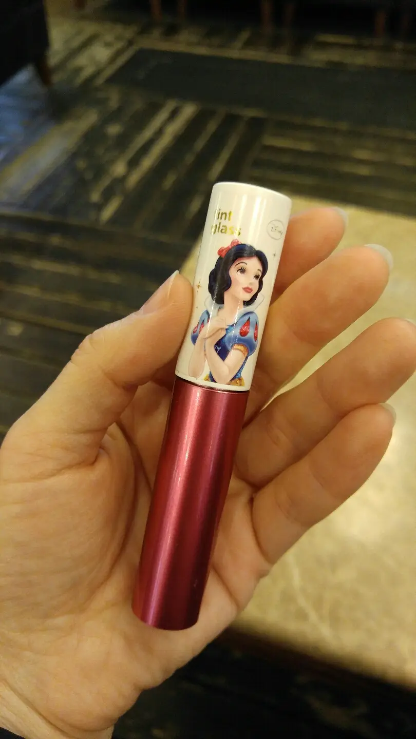 선택된 언니의파우치 리뷰 이미지 - [틴트 글래스 (디즈니 프린세스) [03 백설공주 블레싱핑크]]