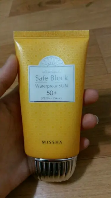 선택된 언니의파우치 리뷰 이미지 - [올 어라운드 세이프 블록 워터프루프 선 ]