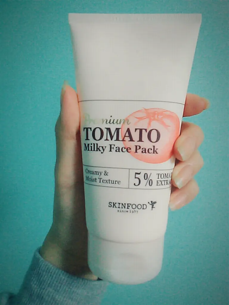 선택된 언니의파우치 리뷰 이미지 - [프리미엄 토마토 뽀얀 민낯 팩]