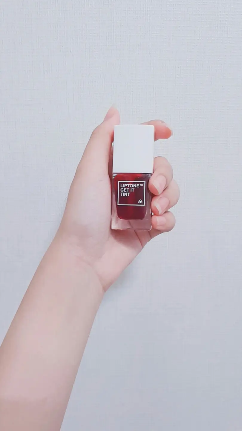 선택된 언니의파우치 리뷰 이미지 - [립톤 겟 잇 틴트 [04호 레드핫]]