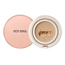 선택된 언니의파우치 리뷰 이미지 - [에코 소울 온천수 비비 케익 SPF50+ PA+++ 01 라이트 베이지]