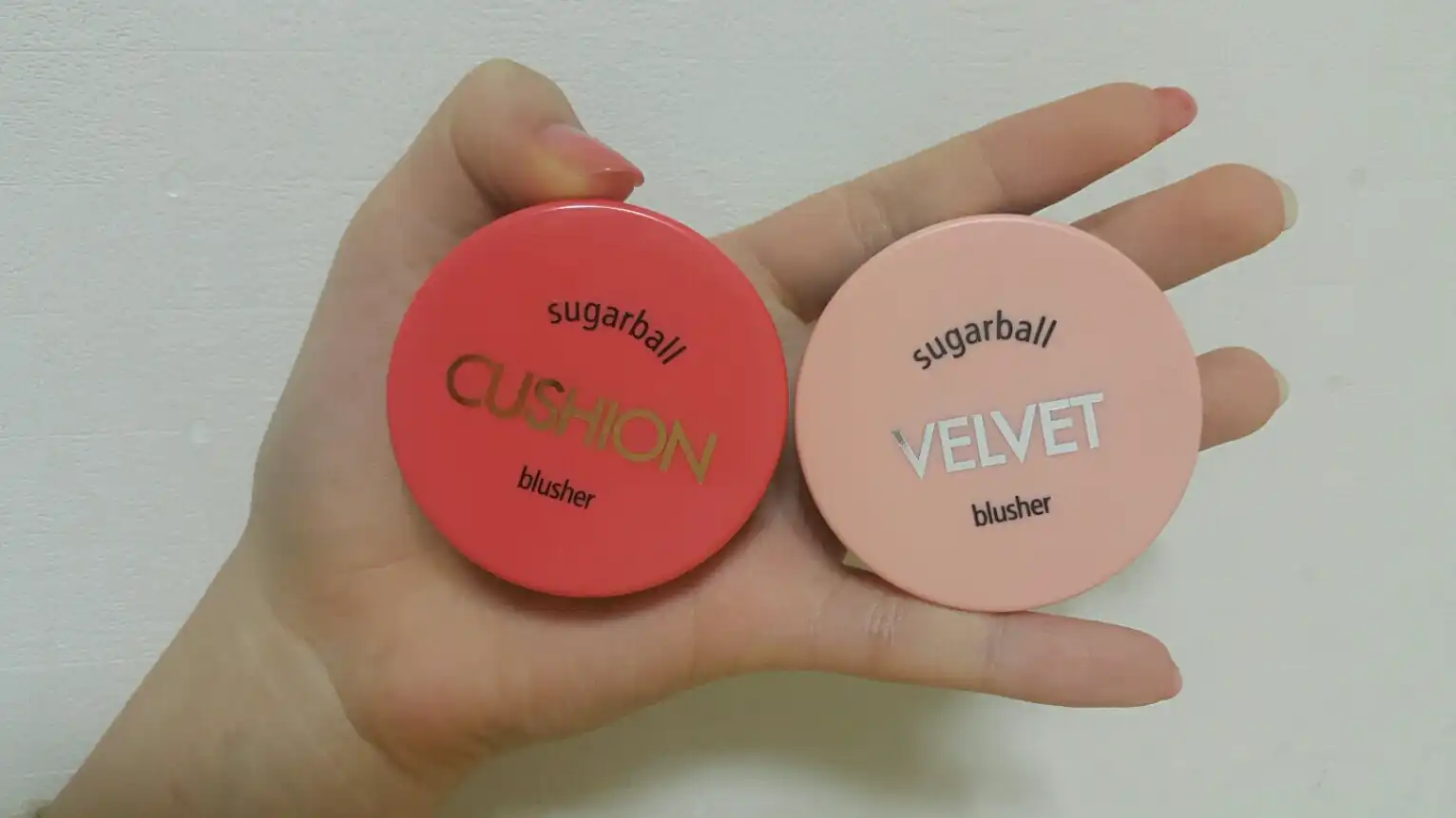 슈가볼 벨벳 블러셔 [2호 망고플라워]