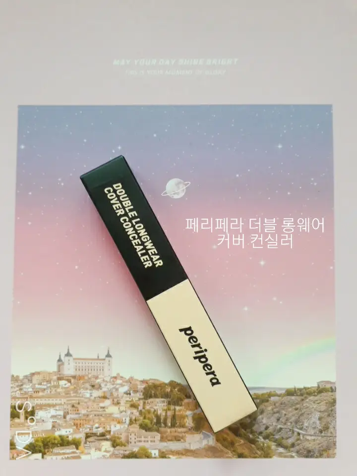 선택된 언니의파우치 리뷰 이미지 - [더블 롱웨어 커버 컨실러 [02 내추럴 베이지]]