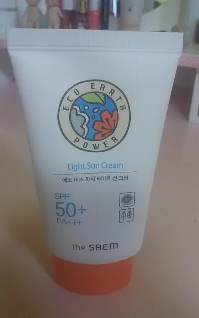 선택된 언니의파우치 리뷰 이미지 - [에코 어스 파워 라이트 선크림]